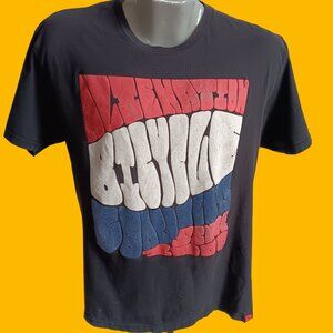 T-Shirt Men's Large Alienation Bicycle Components 2006 Groovy Graphic Black